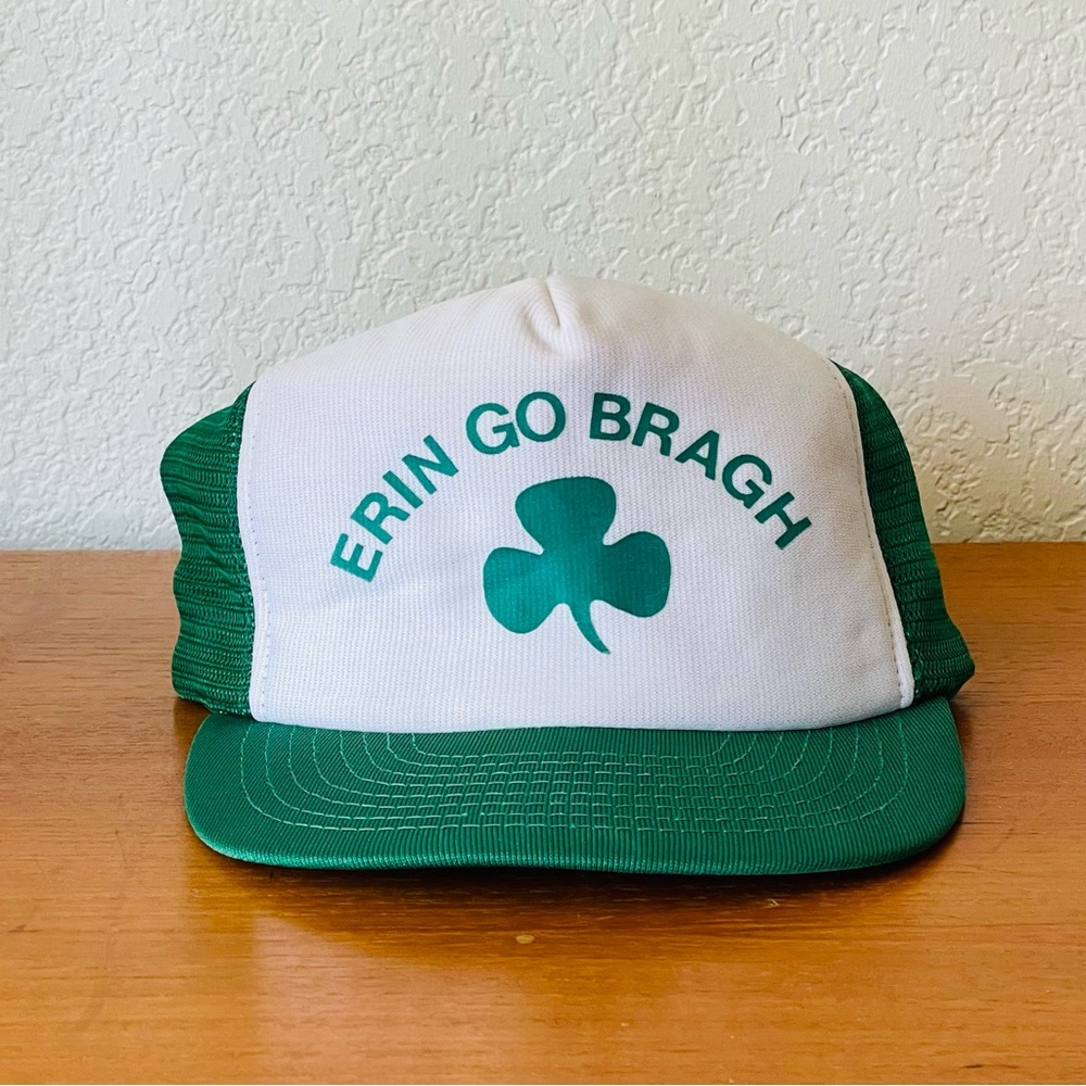 Vintage Erin Go Bragh Trucker Hat.